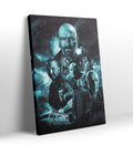 Breaking Bad Legacy TV Series Wall Art with Walter White, RV, and Blue Tones for Indian Home Decor
