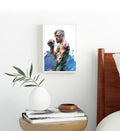 Champion's Ascent with Conor McGregor MMA wall art for Indian home decor.