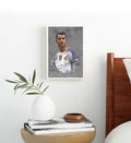Ronaldo's Legacy with Cristiano Ronaldo soccer design for Indian home decor.