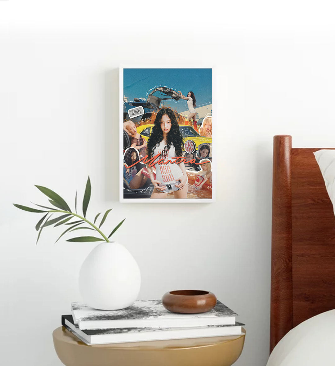 Buy wall art india Blackpink jennie kpop iconic style.