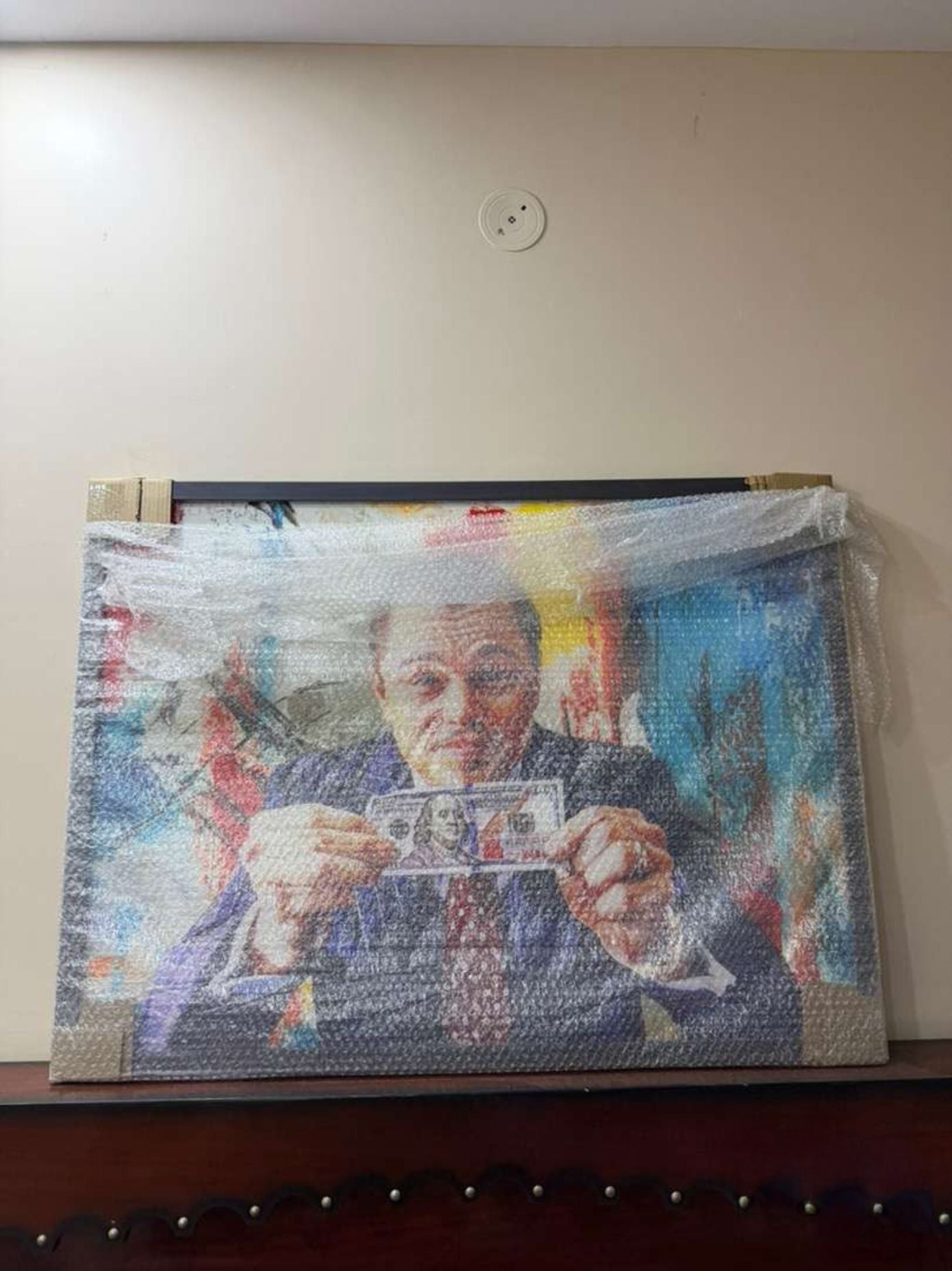 Leonardo DiCaprio The Wolf of Wall Street iconic wall art for home decor