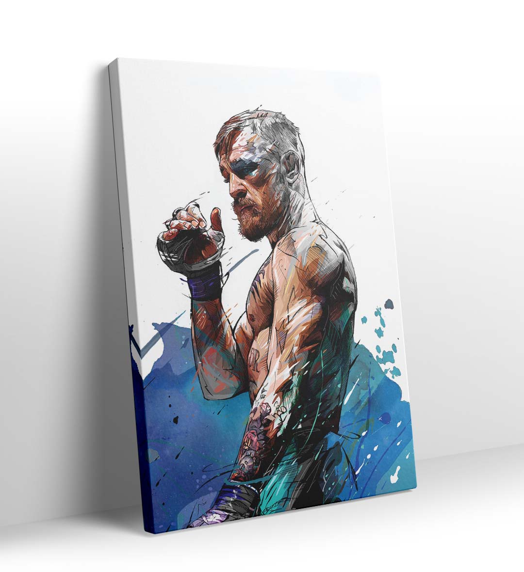 Champion's Ascent with Conor McGregor MMA design for Indian home decor.
