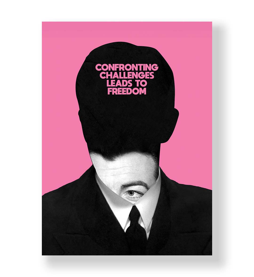  Confronting Challenges with motivational silhouette design wall art for Indian home decor.