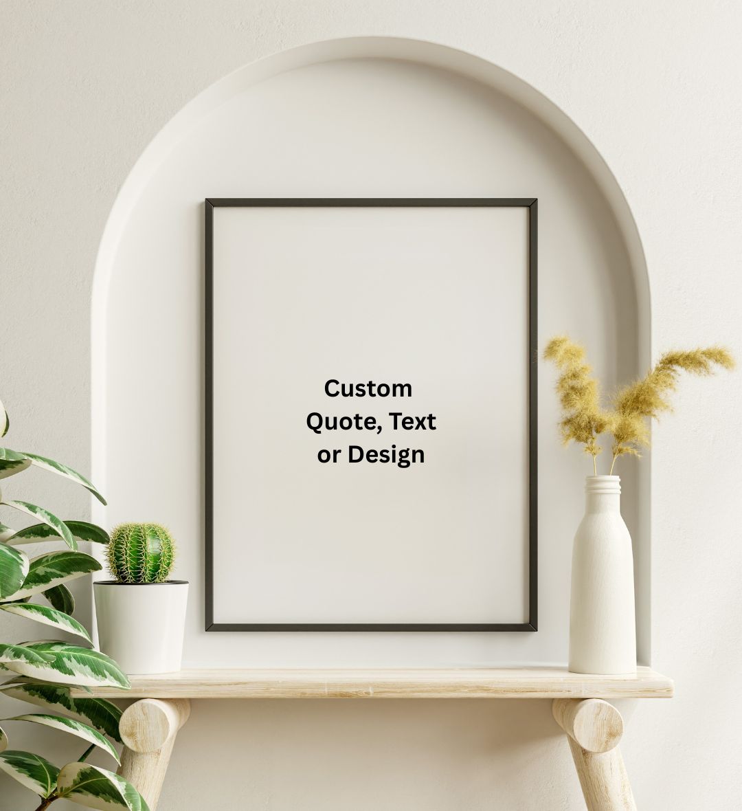 Custom print canvas wall art uploaded by customer