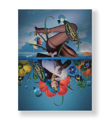 Dua Lipa's Dreamscape with surreal peacock design wall art for Indian home decor.