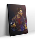 Messi's Roar with Lionel Messi football wall art for Indian home decor.