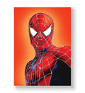 Spider-Man Glow with superhero design wall art for Indian home decor.