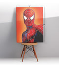 Spider-Man Glow with superhero design wall art for Indian home decor.
