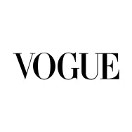 Vogue logo on a white background